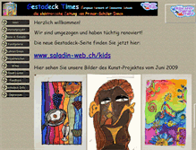 Tablet Screenshot of gestadeck.saladin-web.ch